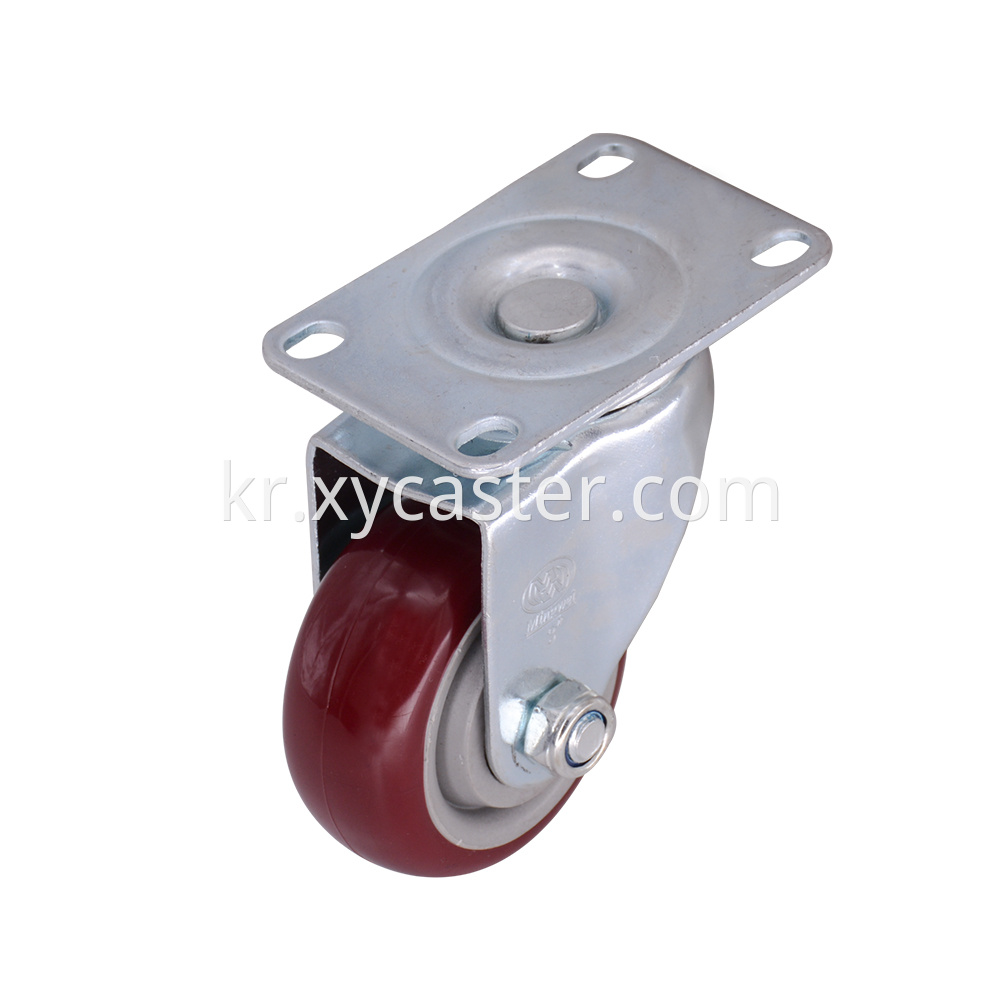 3 Inch Swivel Pvc Caster